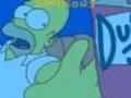 Homers بیئر چلائیں Simpsons آن لائن کھیلنے کے